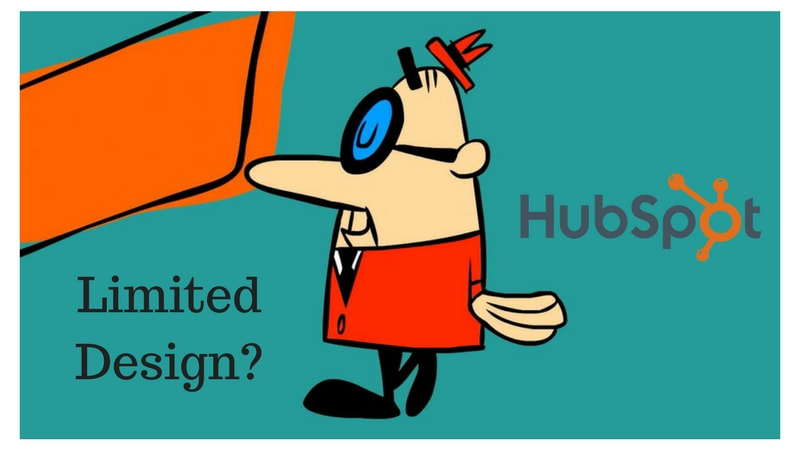 HubSpot COS templates offer limited design capability